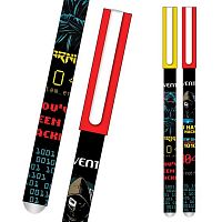 Ручка гелевая "Пиши-Стирай" deVENTE "Cyber" 5051523 синяя,0,5мм,с ласт.,асс.