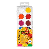 Краски 12цв. EK "Cheat Meal" 65441 аквар.,пластик/к,е/подвес