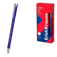 Ручка гелевая EK G-Reed Stick Classic 61297 синяя,0,38мм