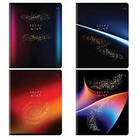 Тетрадь 96л. (клетка) BG "Solar wind" 09068 тисн.фольг.