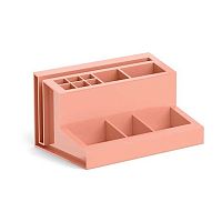 Подставка д/пиш.принадл. EK "Leader. Powder" 55796 персиковая