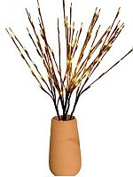 Гирлянда светодиодная Миленд "Веточки" ГСВ-2677 (3шт),70см,от батареек (6*АА,не в комплекте)