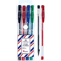 Набор гел. ручек  4цв. ATTOMEX 5051641 0,5мм,, блистер