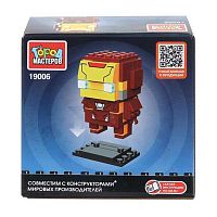 Конструктор Город мастеров Сборная фигурка "Супергерои. Железный человек" (96дет.) 19006-ZH