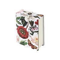 Блокнот А7 250л. BV "Smart Journal.Флора.Пионы" 3-558/11 тв.обл.,б/лин.,беж.бум.,склейка