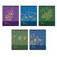 Тетрадь 48л. (клетка) SVETOCH "Золотые моменты" Т199 (01514) тисн.фольгой