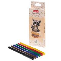 Фломастеры  6цв. ХАТ "Вот Енот" 093536 к/к.,е/подвес.