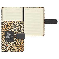 Ежедневник н/д А6 168л. Fiorenzo кож.зам. "Леопард" 253055 тв.обл.,тонир.,зол.срез,на магните