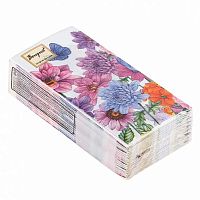 Салфетка бум. Bouquet Оригинал Люкс "Чудесный букет" 25607 (20шт),1/8сл.,2-х сл.,33*33см