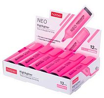 Маркер текст. ХАТ "Neo" 060882 розовый,флюор.,клин.,1-5мм
