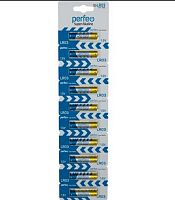 Батарейка Perfeo LR03 10BL Super Alkaline отрывные