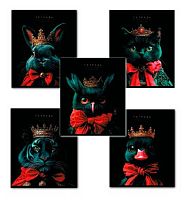 Тетрадь 48л. (клетка) ПЗБФ Премиум "Я Король!" 021535 мат.лам.,выб.уф-лак,,конгрев,асс.