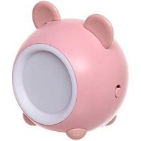 Светильник настольный "Милый мишка" 615-0512 LED,розовый,USB