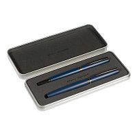Набор подар. BV "Sorrento" 20-0348/0333-10 (ручка шар.1,0мм+ручка-роллер 0,7мм) син.,син.корп.,футл.