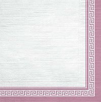 Салфетка бум. Bouquet "Рамка Барокко.Розовый перламутровый" 25515 (30шт.),2-х сл.,33*33см