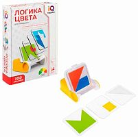 Игра настольная логическая 1TOY IQ ТРЕНИНГ "Логика цвета" Т25560