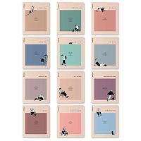 Комплект тетрадей предм. 48л. EK "Study Buddy" (12шт) 65772 со справ.материал.