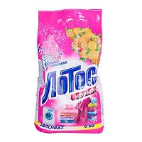 Стиральный порошок  6кг НЗБХ ЛОТОС Новый "Автомат" п/э 346П