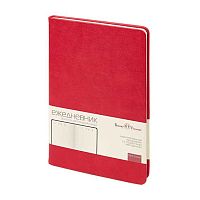 Ежедневник н/д А5  96л. BV кож.зам."Megapolis Classic" 3-787/04 красн.,лин.,беж.бум.