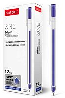 Ручка гелевая ХАТ "One" 058627 синяя,0,5мм,чернила fast dry