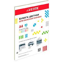 Бумага А4 д/офисной техники deVENTE  50л. 5цв. пастель 2072412, 80г/м2,карт.подл.