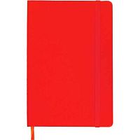 Записная книжка А5  80л. deVENTE 2251640 красная,тв.обл.,кож.зам.,soft touch,крем.бум.,точка