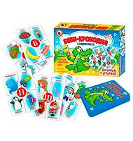 Игра карточная РС "Беби-Крокодил в картинках" (5+) 03720