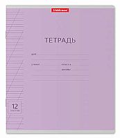 Тетрадь 12л. (кос.лин.) EK "Классика с линовкой фиолетовая" 46477