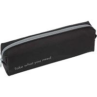 Пенал-косметичка deVENTE 210*60*45 "Take what you need" 7020691 (30предм.) прямоуг.,чёрн.,кож.зам.