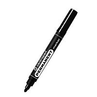 Маркер перм. CENTROPEN 8566/01-12 чёрный,2,5мм,круглый (термостойкие чернила)