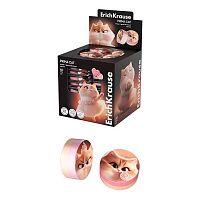 Ластик EK "Prima Cat" 65585 кругл.,25*25*10мм,Эко-ПВХ,асс.