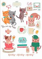 Тетрадь 48л. (клетка) ЭКСМО "Cats" 978-5-04-104334-6