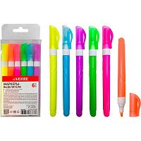 Набор маркеров текст.  6цв. deVENTE "Sirius" 5045500 скош.1-4мм,ПВХ/к.