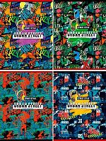 Тетрадь 96л. (клетка) Проф-Пресс "Уличная культура" 96-8796/96-8767 цв.мел.обл.,перевёртыш