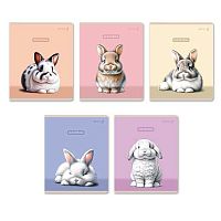 Тетрадь 60л. (клетка) SVETOCH "Ушастик" Т201 (01521) глянц.лам.