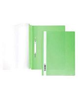 Скоросшиватель пластиковый А4 ХАТ прозр.верх.лист, 140/180мкм 00104 зеленый