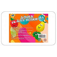 Доска для лепки А4 ПЧЕЛКА ДЛ-411 белая, эконом