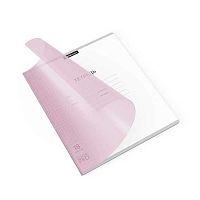Тетрадь 18л. (клетка) EK пластик.обл. "Классика CoverPrо Апельсин Пастель розовая" 56360