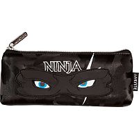 Пенал-косметичка deVENTE 210*80*35 "Ninja" 7026433 треуг.,антиванд.кож.зам.,аппл.