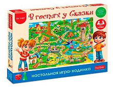 Игра настольная ХАТ "В гостях у сказки" 11092 с кубиком и фишками