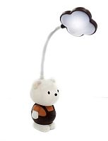 Светильник настольный "Sweet-bear" 615-0577 коричневый,LED,6,2*6,5*29,5см,USB