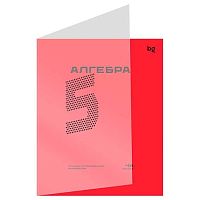 Тетрадь предм. 48л. BG пластик.обл. "Перфокарта-Алгебра" 63799 (клетка)