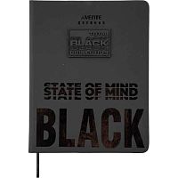 Дневник 1-11кл. deVENTE тв.обл. "State of Mind Black" 2020429 кож.зам.,бел.бум.,выб.лак,аппл.