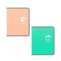 Папка д/тетрадей А5+ EK "Pastel Bloom Monsters" 59809 пластик,на молн.,550мкм,асс.