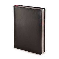 Ежедневник н/д А5+ 176л. BV кож.зам. "Parliament" 3-212/02 чёрный,серебр.срез