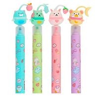 Маркер текст. КОКОС ONE METER SUNSHINE "Fruit animals" 241716 скош.,1-5мм,ассорти 4цв.