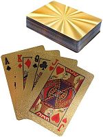 Карты игральные покерные Миленд "Сияние золота" (54шт) ИН-5914,золото