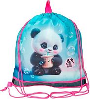 Сумка д/обуви deVENTE 40*47см "Yummy Panda" 7040545 водоотталк.ткань,вставка из сетки