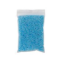 Шарики пенопластовые мелкие Slime (упак.10х15см, нежно-голубые)