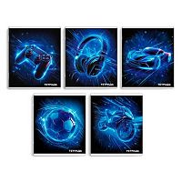 Тетрадь 48л. (клетка) ФЕНИКС "Излучение" 68558 выб.твин-лак,мел.карт.,асс.